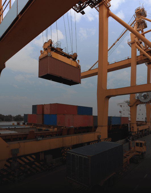 Transporte de containers